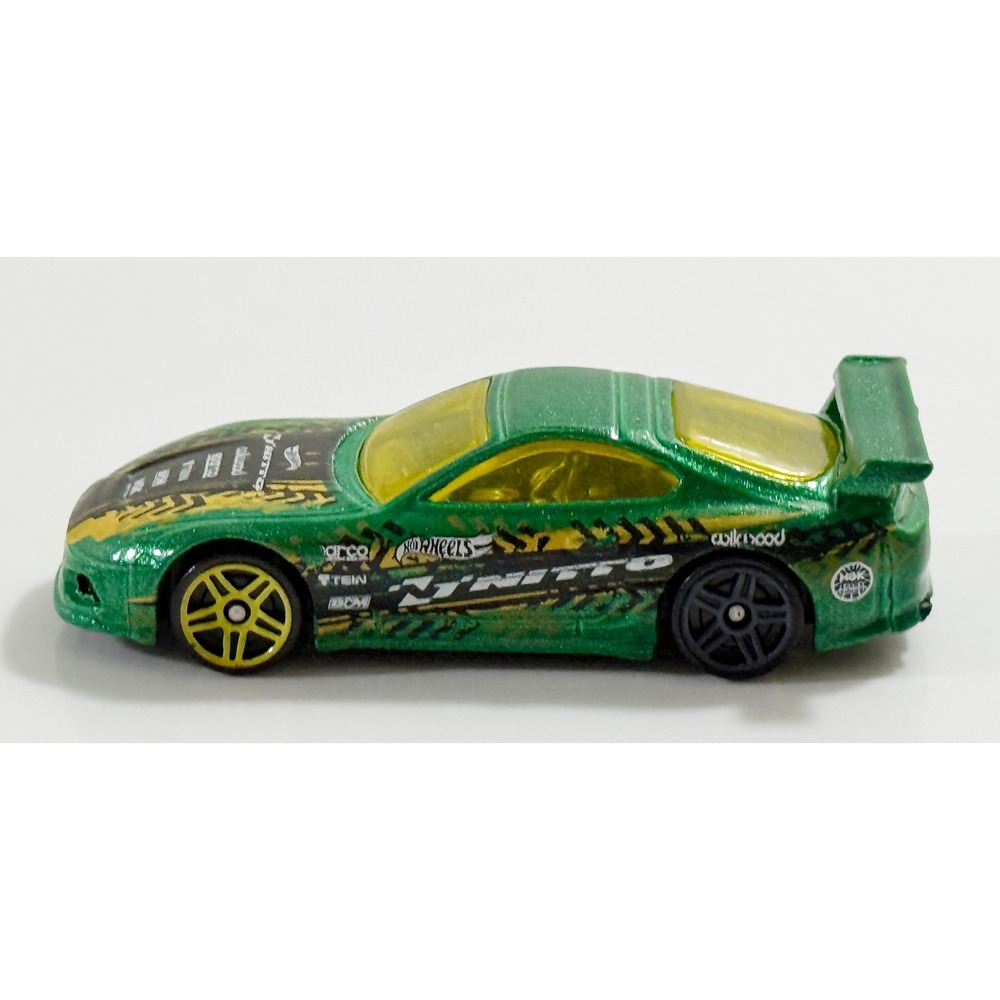 Hot Wheels Toyota Supra Kids‎ 1:64 Green Nitto Drift Series Diecast Car